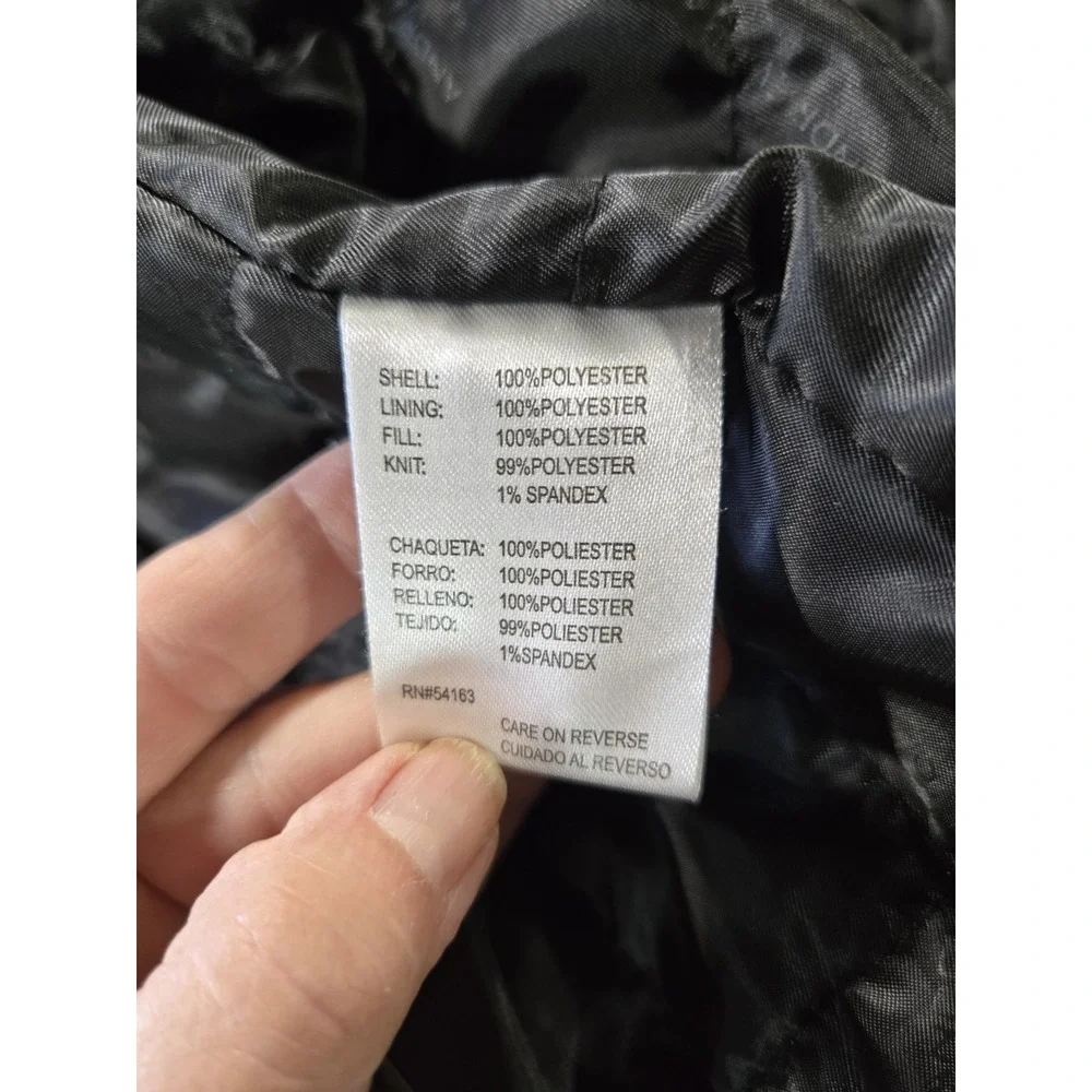 Andrew Marc  Polyester Bomber  Jacket Large
